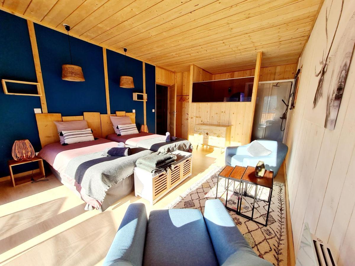Le Chalet Du Blanc Spa Yoga Aillon-le-Jeune Exterior photo